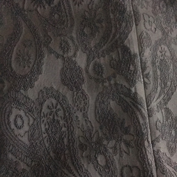 BROOKS BROTHERS PAISLEY JACQUARD ANKLE PANTS - Picture 7 of 9